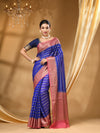 WARM SILK SAREE WITH All Over Beautiful Floral Jacquard Weave Design